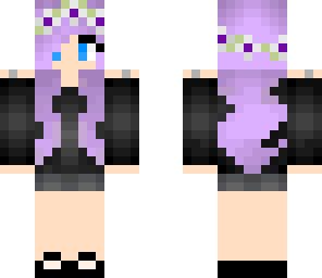 lavender hair girl