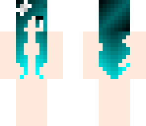 dark teal hair base