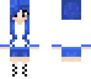 blue hair girl
