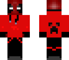 deadpool in a hoodie