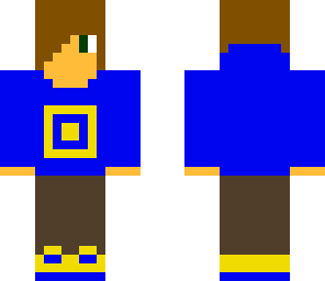 blue hoodie boy