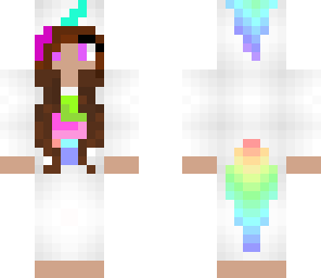 raibow unicorn girl