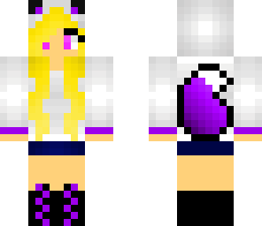 purple fox girl