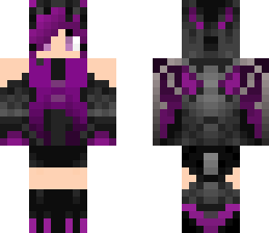 purple dragon girl