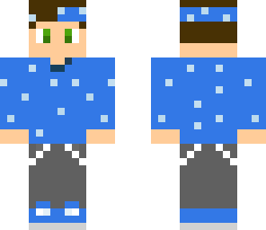blue bandana boy