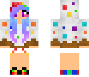 rainbow cake girl