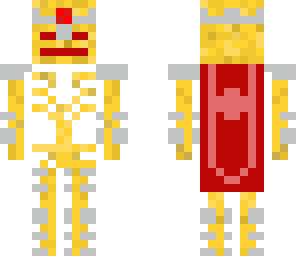 gold skeleton king