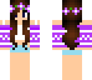 cute flower crown and sweater