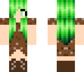 grass block girl