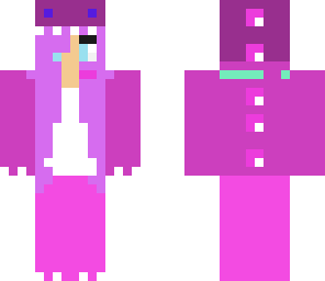 purple dino girl