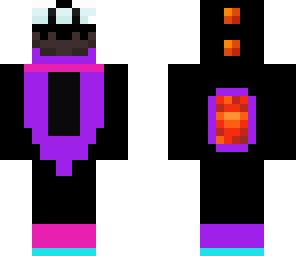 puple and black yoshi