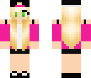 pink skater girl