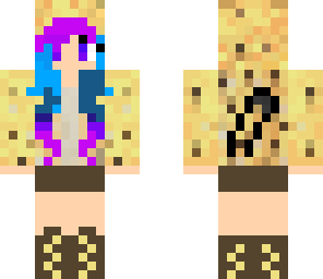 blue ocelot girl