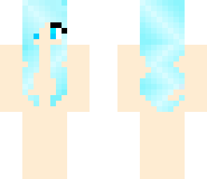 blue hair girl