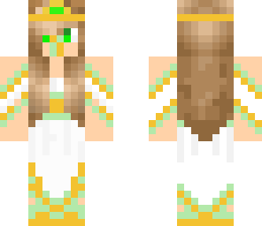 baby goddess of green