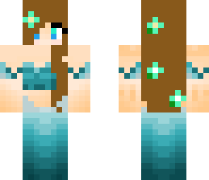 pretty blue mermaid