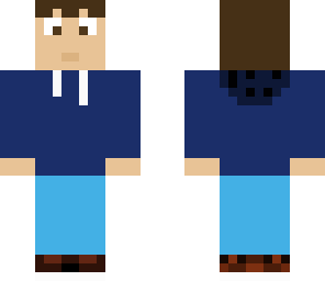 blue sweatshirt guy