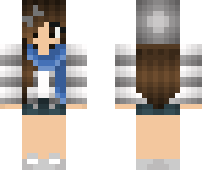 cute scarf girl