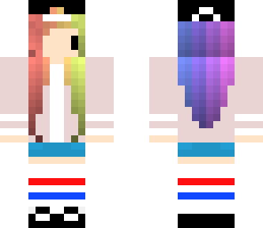 rainbow hair