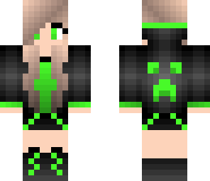 cute creeper girl