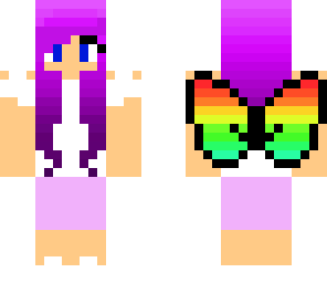 rainbow fairy girl