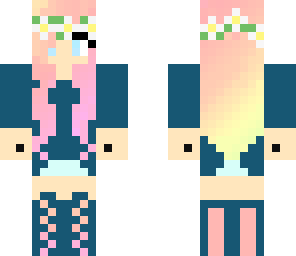 rainbow girl