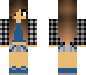 plaid girl