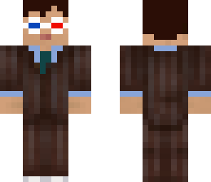 10th doctor with 3d glasses