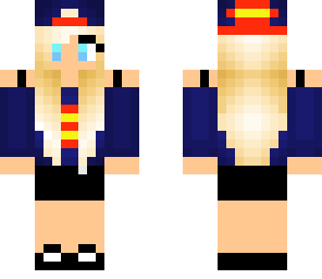 blonde supergirl