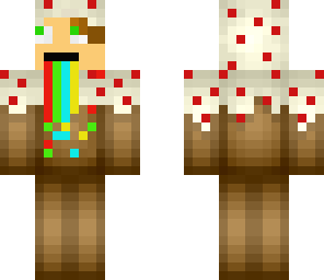 derpy man in a cake suit