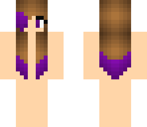 purple and brown hairbase