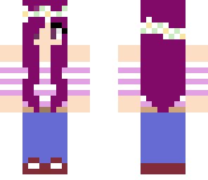 pelo violeta