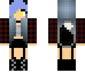 goth wolf girl