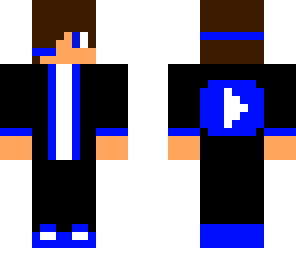 blue youtuber