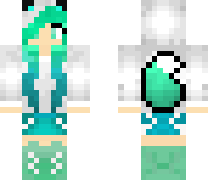 blue wolf girl