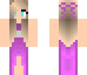 purple prom dress