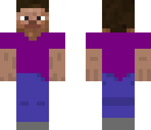 steve with a purple shirt