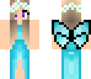 blue fairy girl