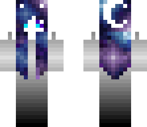 moon galaxy girl