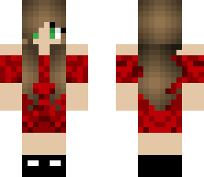 red dress