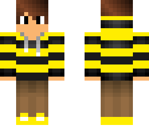 yellow hoodie