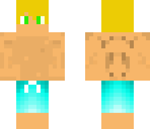 boxi as swimmer