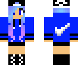 blue nike