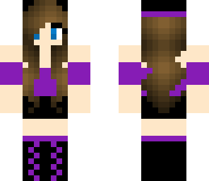 purple girl