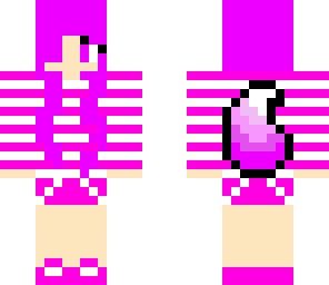 pink wolf girl