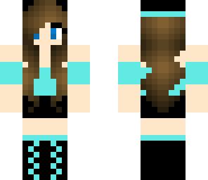 turqoise girl