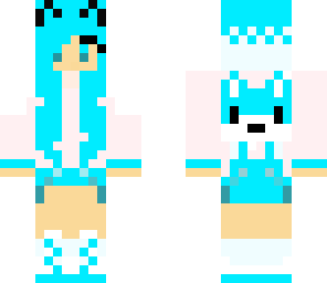 blue girl 