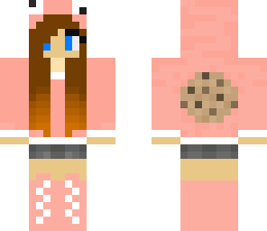 pink cookie girl