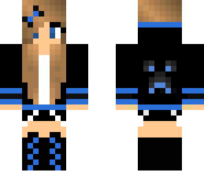blue creeper girl