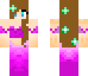 pretty purple mermaid